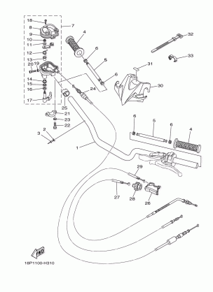 STEERING HANDLE CABLE