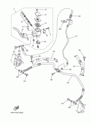 FRONT MASTER CYLINDER