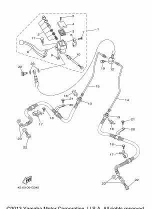 FRONT MASTER CYLINDER