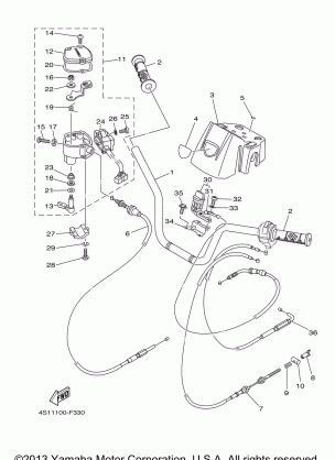 STEERING HANDLE & CABLE