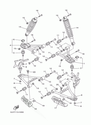 FRONT SUSPENSION & WHEEL