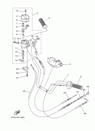 STEERING HANDLE & CABLE