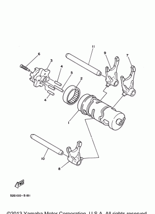 SHIFT CAM FORK