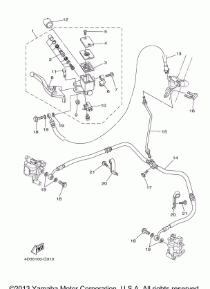 FRONT MASTER CYLINDER