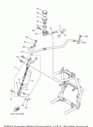 REAR MASTER CYLINDER