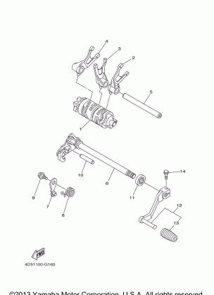 SHIFT CAM FORK