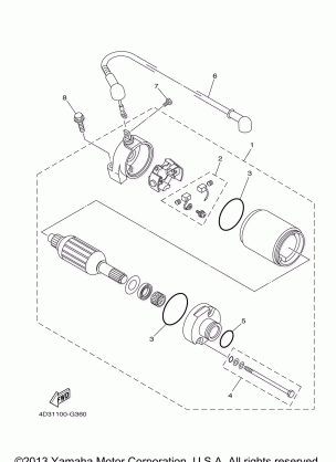 STARTING MOTOR