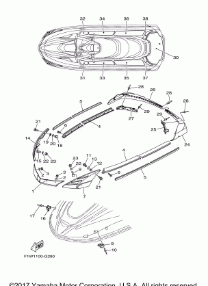 GUNWALE MAT