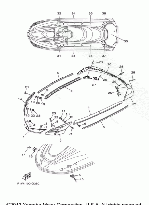 GUNWALE MAT