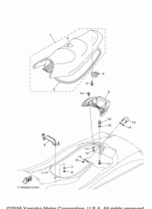 SEAT UNDER LOCKER