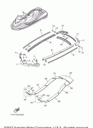 GUNWALE MAT