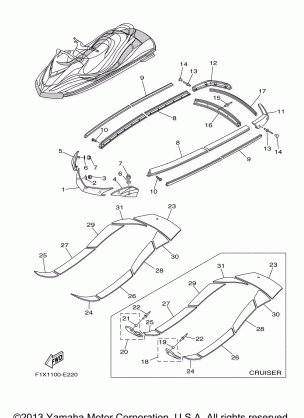 GUNWALE MAT