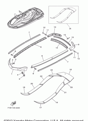 GUNWALE MAT