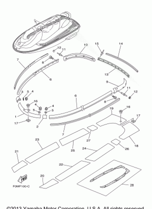 GUNWALE MAT