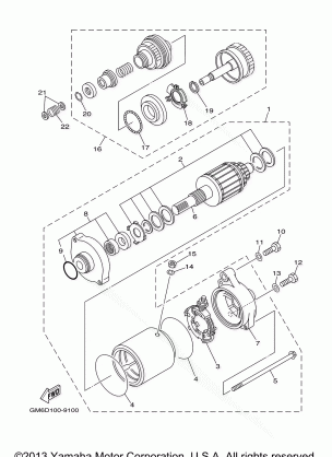 STARTING MOTOR