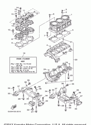 CYLINDER. CRANKCASE