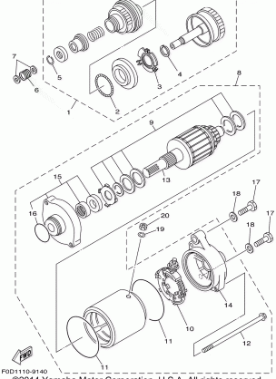 STARTING MOTOR