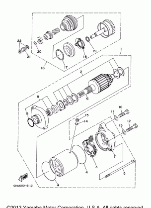 STARTING MOTOR