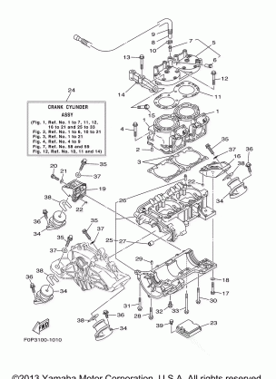 CYLINDER. CRANKCASE 1