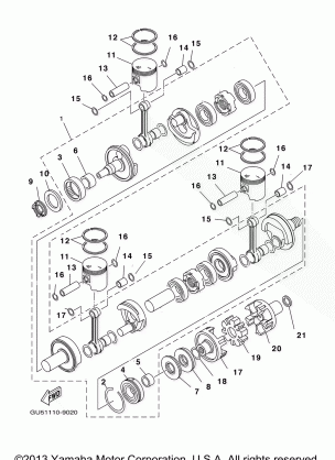 CRANKSHAFT PISTON