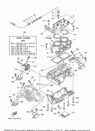 CYLINDER. CRANKCASE 1