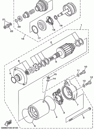 STARTING MOTOR