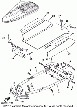 GUNWALE MAT