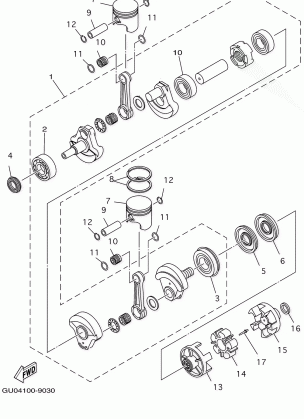 CRANKSHAFT PISTON