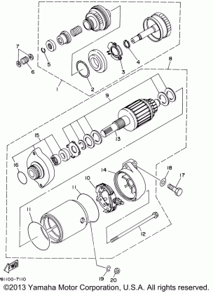 STARTING MOTOR