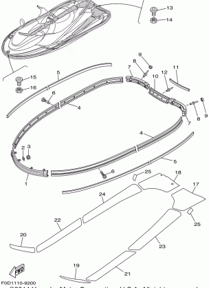 GUNWALE MAT