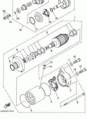 STARTING MOTOR