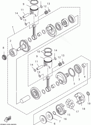 CRANKSHAFT PISTON