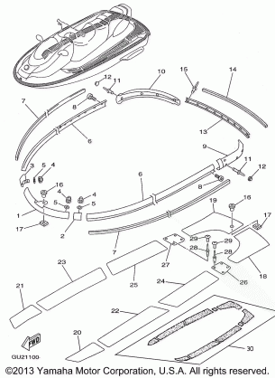 GUNWALE MAT