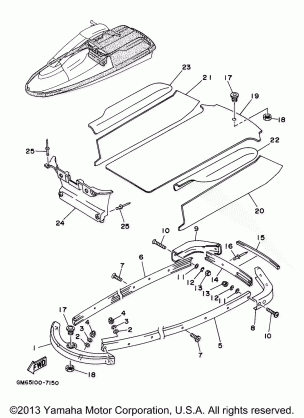 GUNWALE MAT