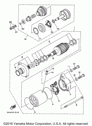 STARTING MOTOR