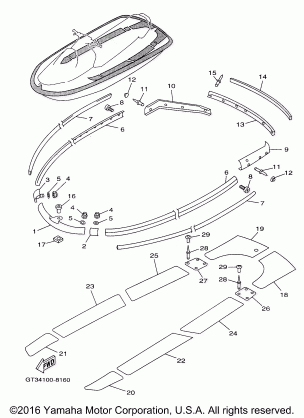 GUNWALE MAT