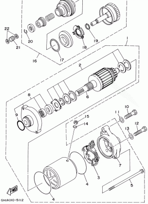 STARTING MOTOR