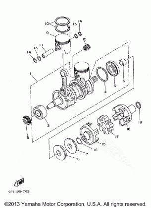 CRANKSHAFT PISTON