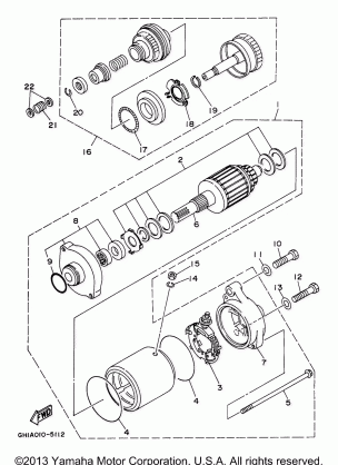 STARTING MOTOR