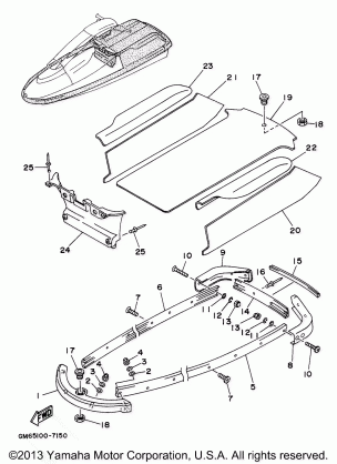 GUNWALE MAT