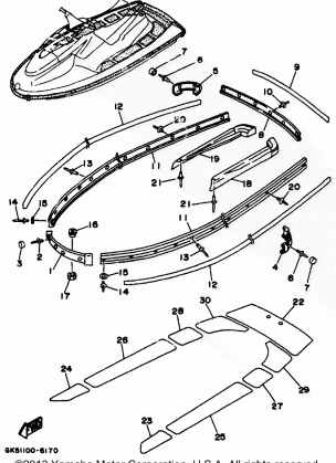 GUNWALE MAT