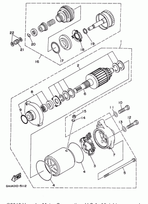 STARTING MOTOR