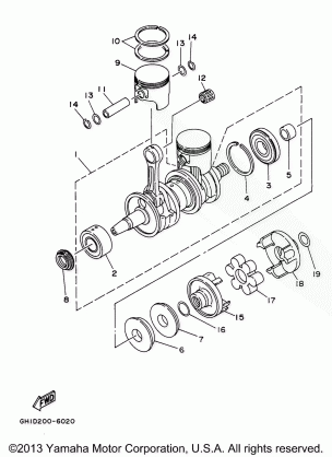 CRANKSHAFT PISTON