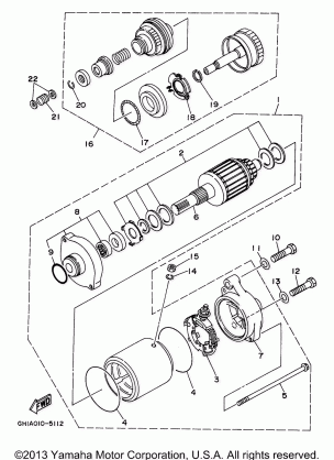 STARTING MOTOR