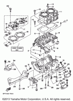 CYLINDER CRANKCASE