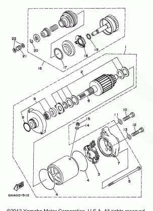 STARTING MOTOR