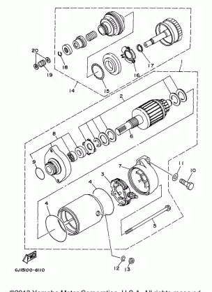 STARTING MOTOR