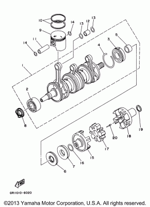 CRANKSHAFT PISTON