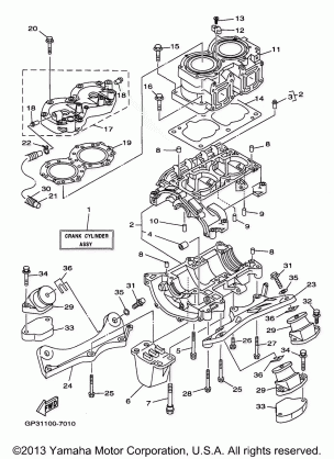 CYLINDER CRANKCASE