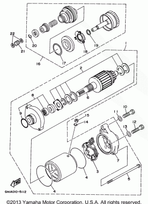 STARTING MOTOR